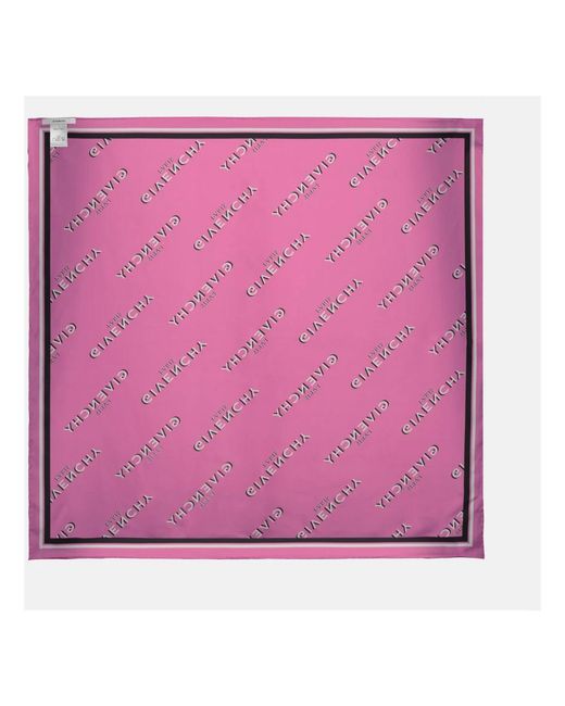 Givenchy Shadow Silk Square in het Pink