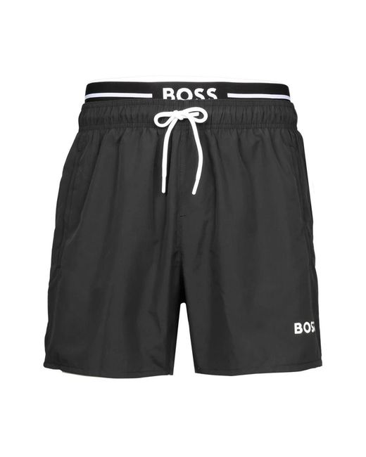 Swimwear > beachwear Boss pour homme en coloris Black