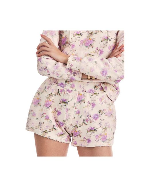 Short Shorts LoveShackFancy de color Pink