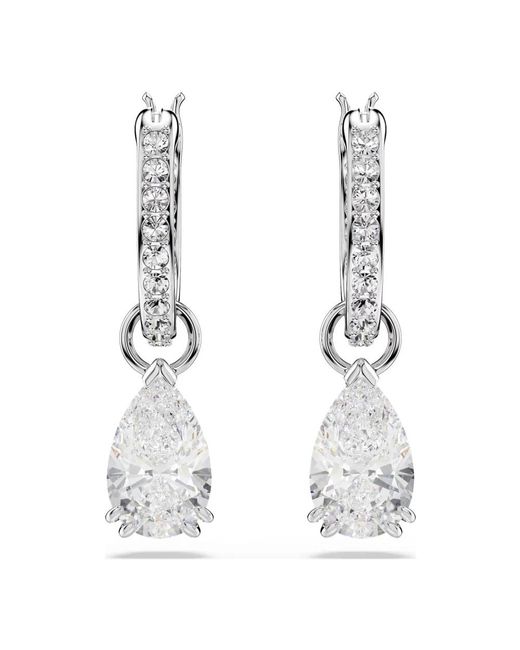 Swarovski White Earrings