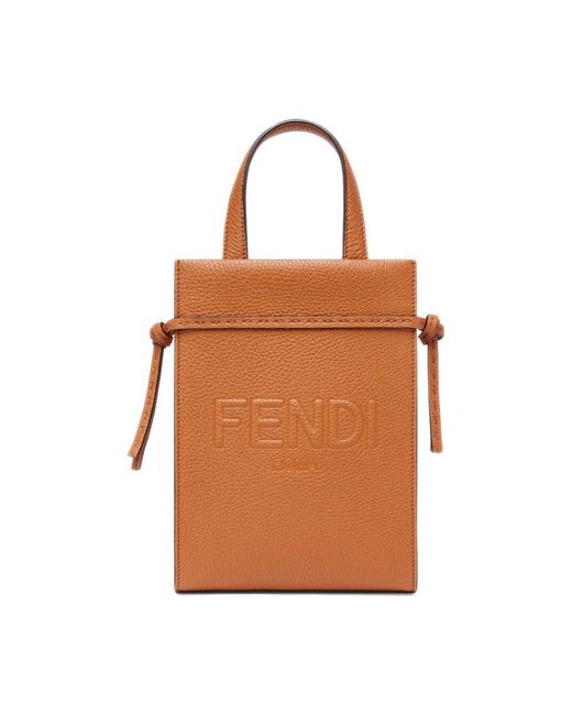 Fendi Brown Cross Body Bags for men