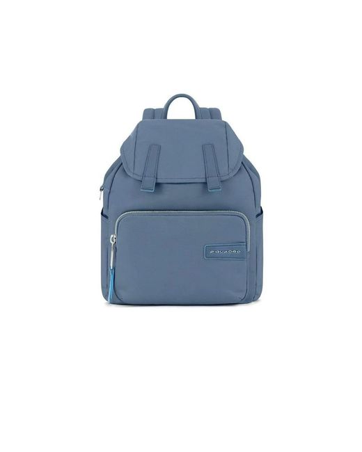 Piquadro Blue Backpacks