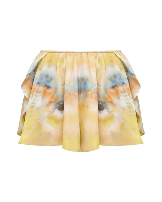 Zimmermann Metallic Short Skirts