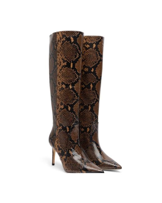 Stuart Weitzman Brown Power Boot 85