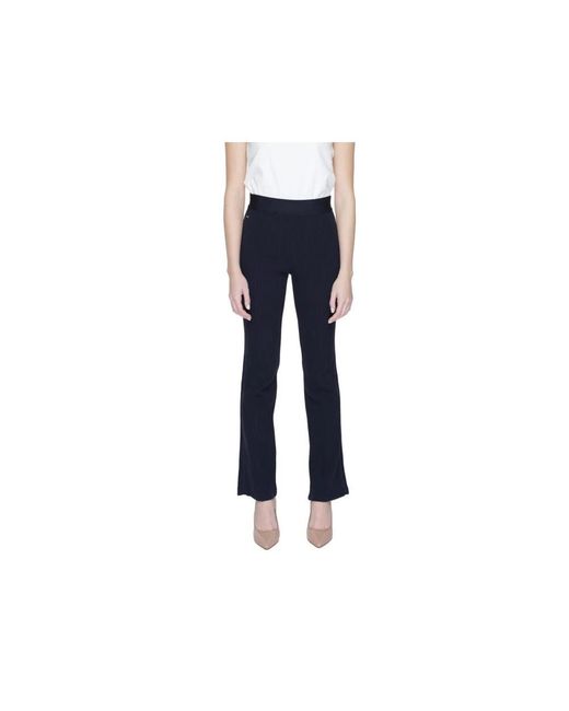 Street One Blue Straight Trousers
