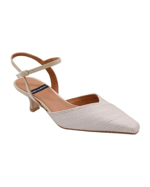 Angel Alarcon Brown Pumps