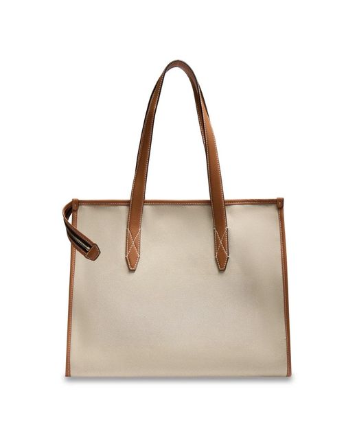 Lancel Natural Tote Bags
