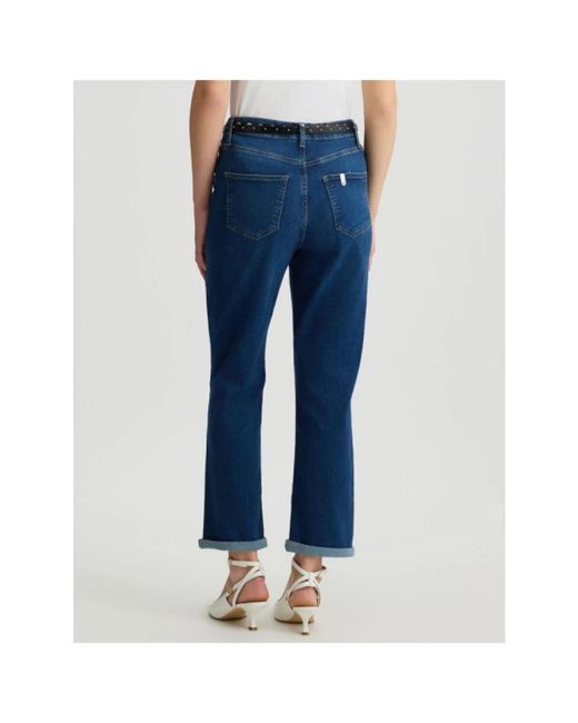 Liu Jo Blue Cropped Jeans