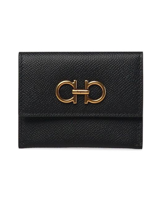 Ferragamo Pasjeshouder in het Black