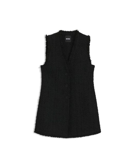 HUGO Black Waistcoats