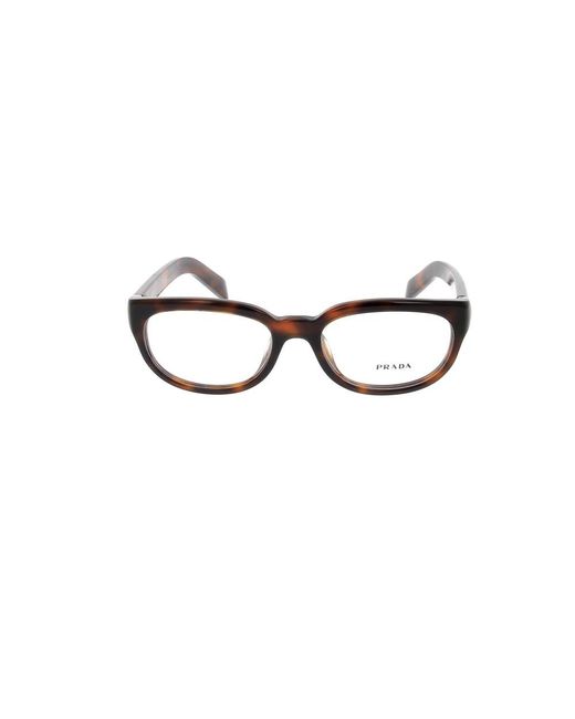 Prada Glasses in het Brown
