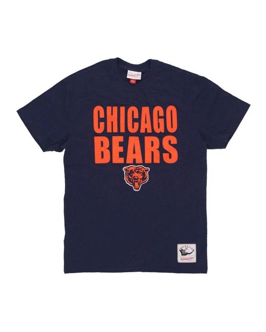 Mitchell & Ness Blue T-Shirts for men