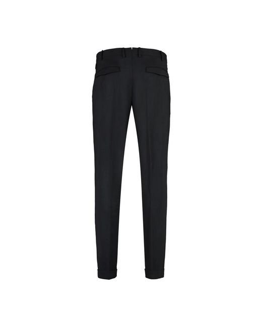 PT01 Black Suit Trousers for men
