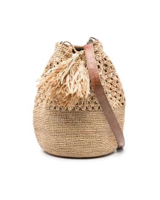 IBELIV Natural Bucket Bags
