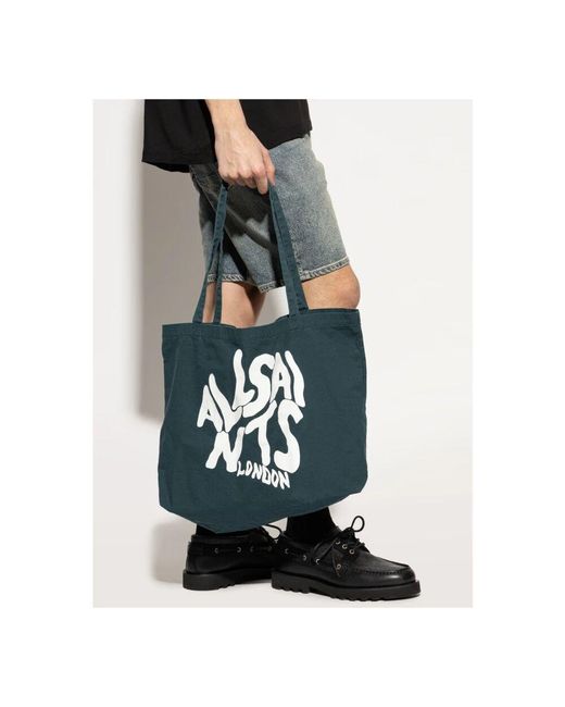 Tote Bags AllSaints de hombre de color Blue