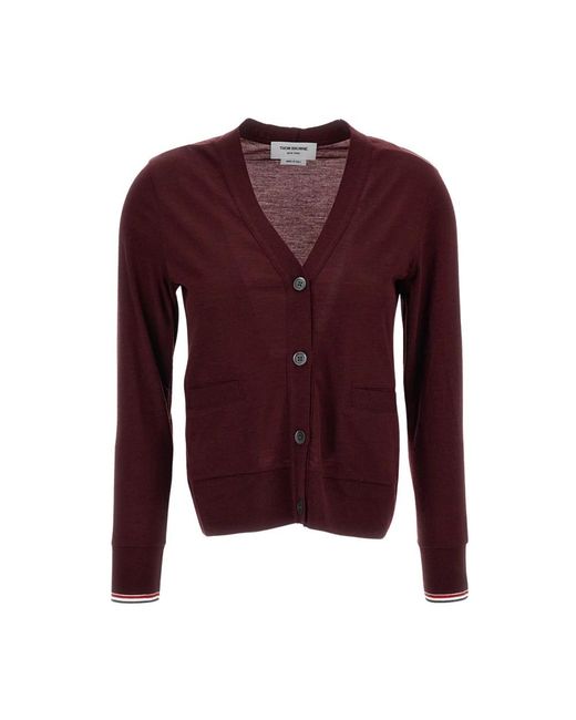 Cardigans di Thom Browne in Purple