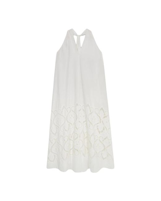 Midi Dresses di Oltre in White