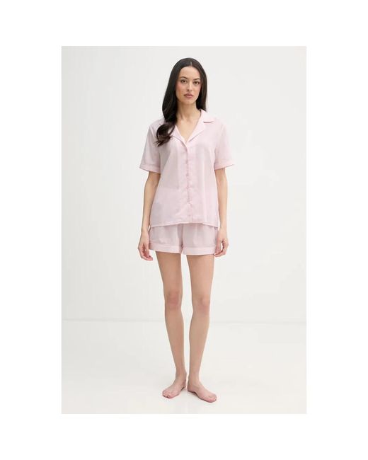 Guess Emile Pyjama Set in het Pink