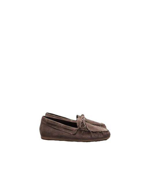 Kennel & Schmenger Gray Boat Shoes for men