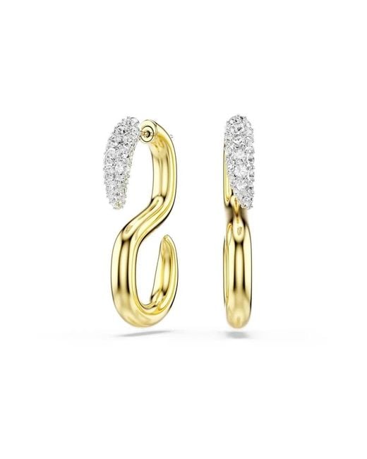 Swarovski Metallic Dextera Hängerohrringe
