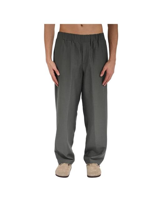 Costumein Gray Wide Trousers for men