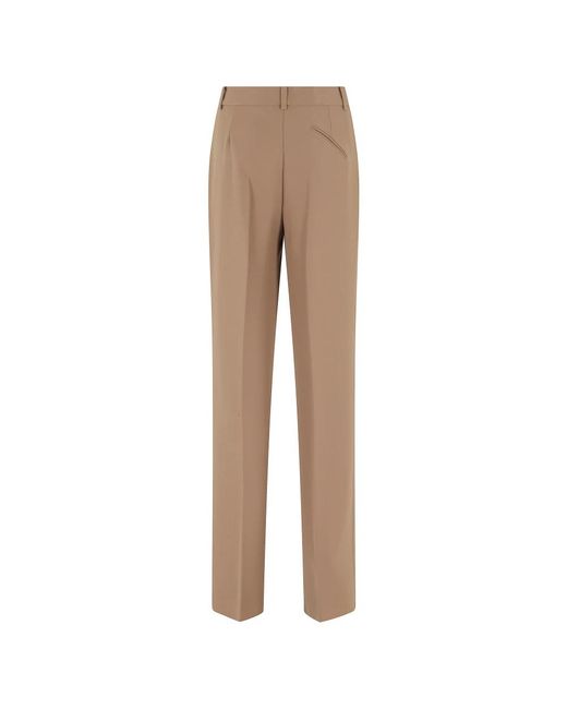 FEDERICA TOSI Natural Wide Trousers