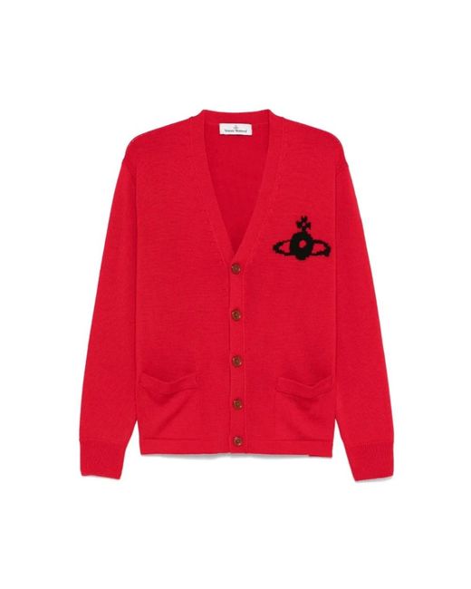 Vivienne Westwood Red Cardigans for men