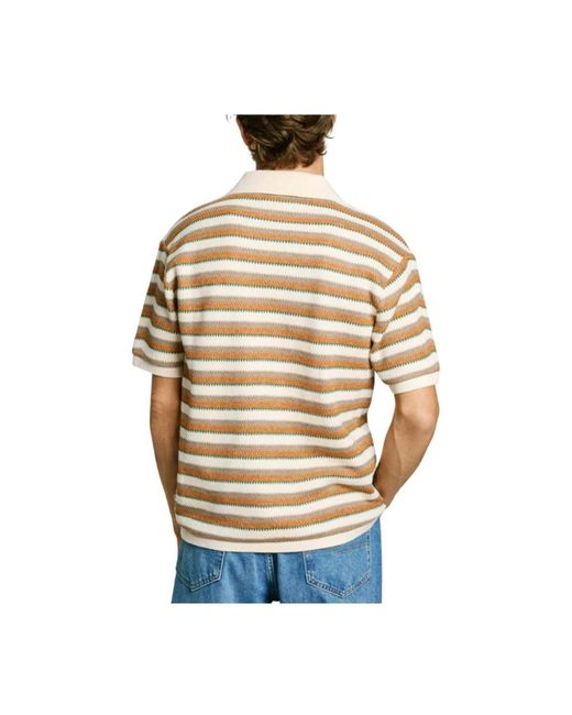 Pepe Jeans Natural Polo Shirts for men