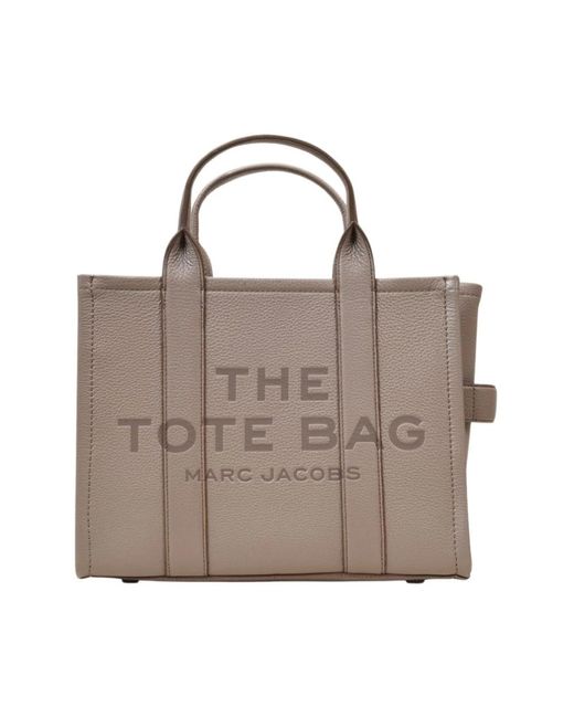 Elegante borsa tote in pelle grigia di Marc Jacobs in Marrone | Lyst