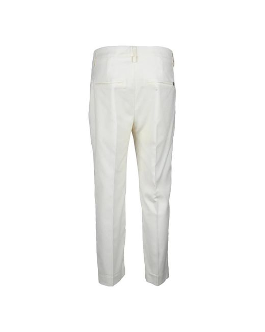 Dondup Wolmix Stretchbroek in het Gray