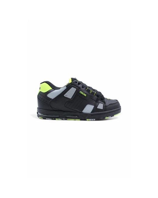 Globe Schoenen ,Zwart ,Leren Veterschoen Met Luchtkussens in het Black voor heren