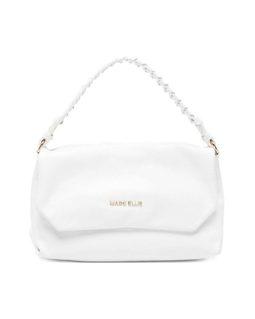 Marc Ellis White Shoulder Bags