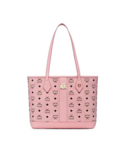 MCM Pink Shopping Bags