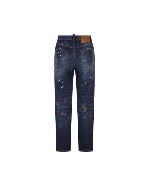 DSquared² Blue Slim-fit Jeans