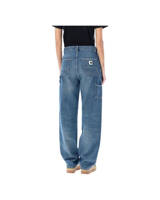 Carhartt Blue Loose-Fit Jeans