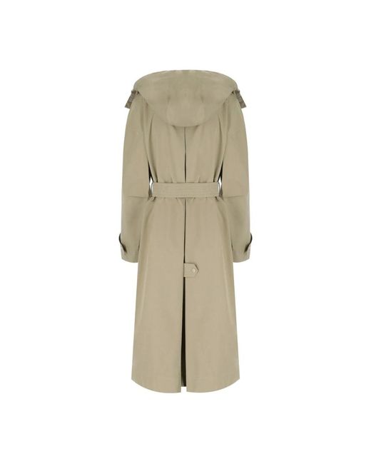 Belted Coats Max Mara de color Natural