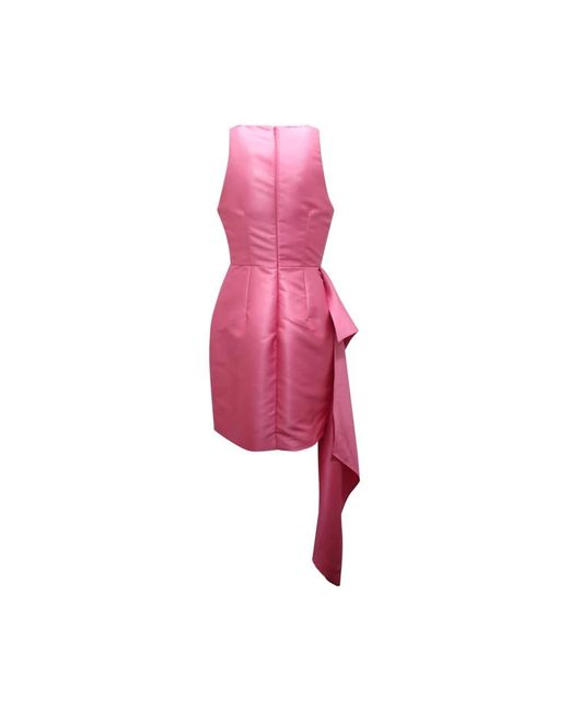 Sandro Ferrone Pinkfarbenes Kleid Mit Reißverschluss