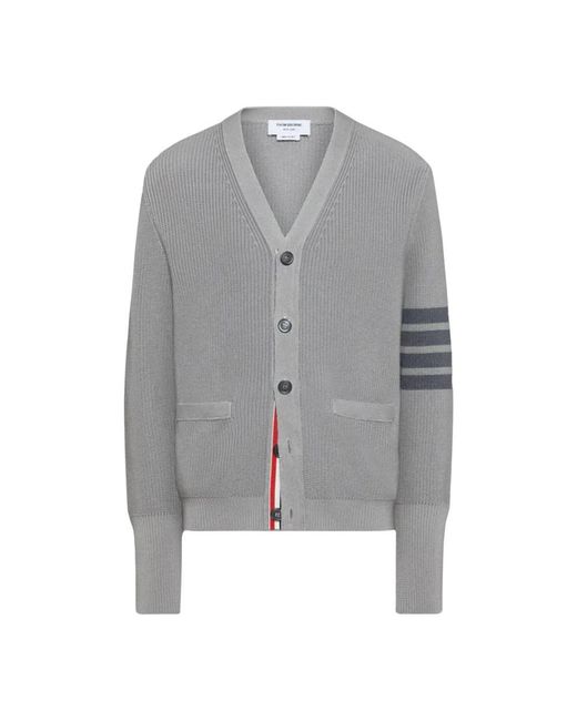 Cardigans di Thom Browne in Gray da Uomo