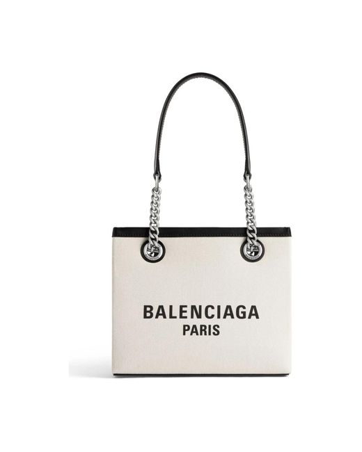 Balenciaga White Shopping Bags