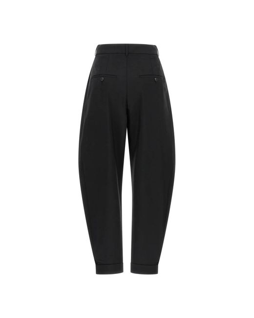 Rohe Black Tapered Trousers