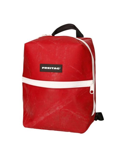 Freitag Tassen ,Rood ,Polyester Backpack in het Red