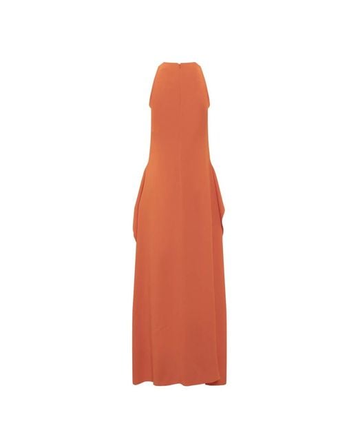 Lanvin Orange Maxi Dresses