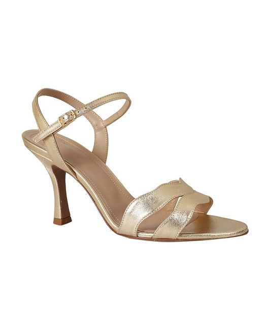 Relac Metallic High Heel Sandals