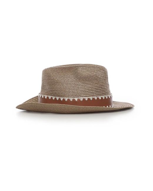 Eleventy Brown Hats for men