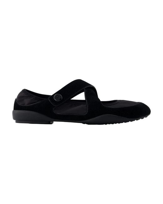 Tory Burch Black Ballerinas