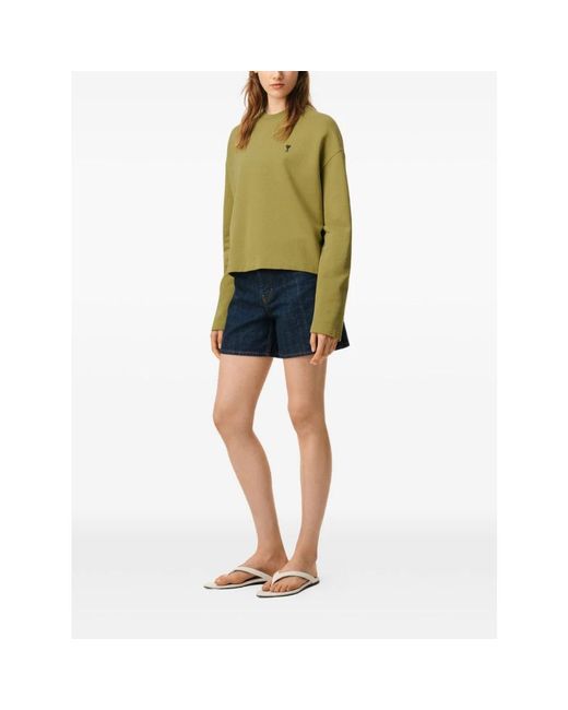 AMI Green Sweatshirts