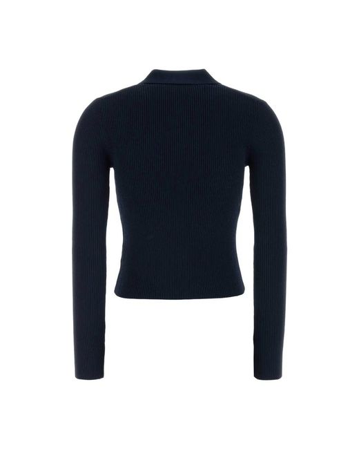 Michael Kors Blue V-Neck Knitwear
