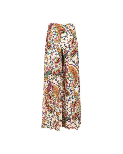 Etro Multicolor Wide Trousers