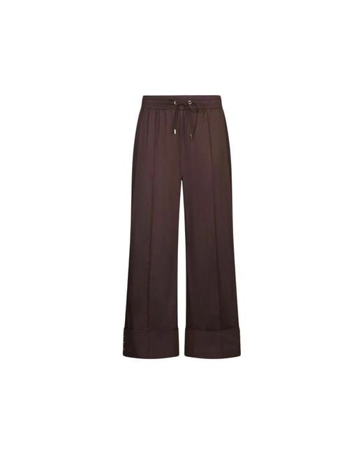 Liu Jo Brown Wide Trousers