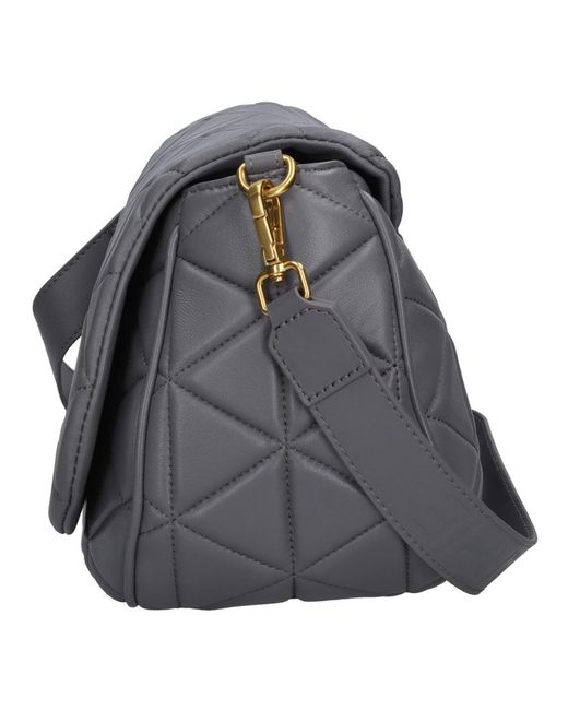 La Carrie Gray Shoulder Bags
